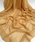 Beige Gold Matte Chiffon Fabric by the Yard, 58" Wide Lightweight Sheer Draping Fabric for Chuppah, Wedding Arch, Table Runner